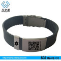 Factory Direct Sales Customized Popular Laser Engraving Humanity Bracelet in Pms Color